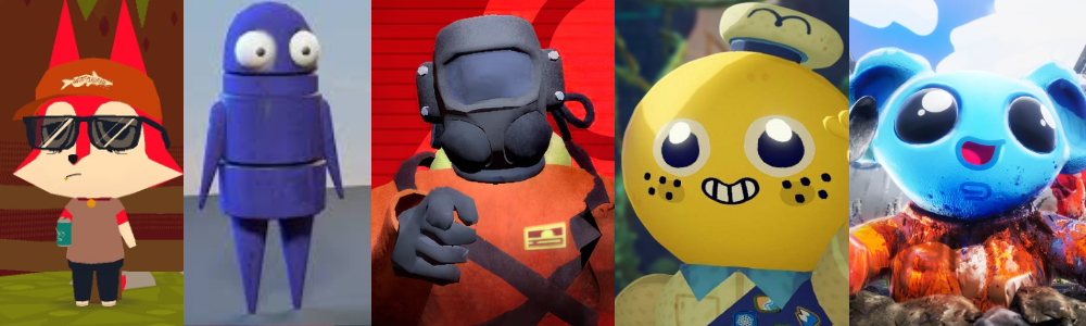 Colorfulness of roblox-like indie games